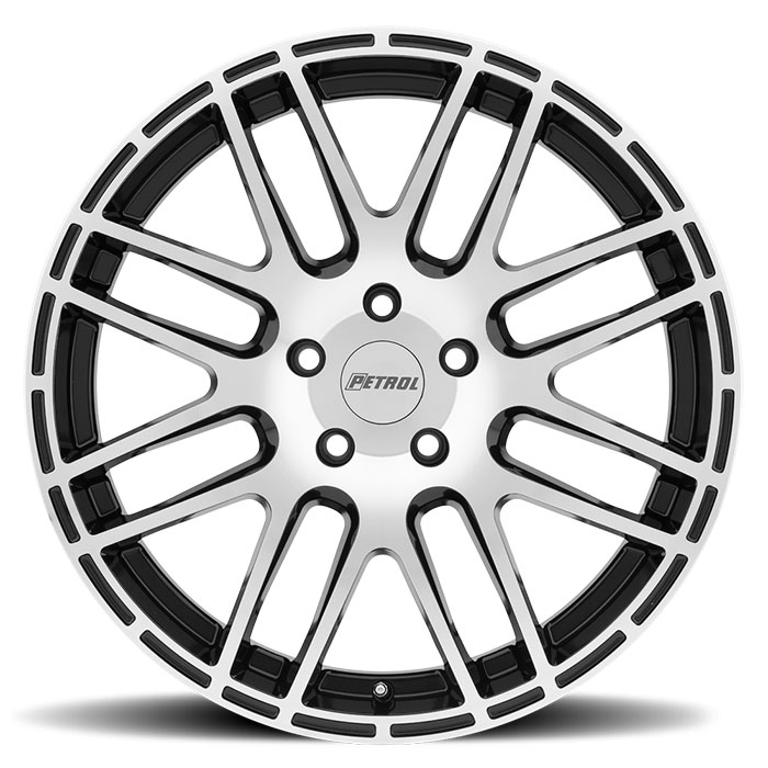 P6A 18X8 5-112 40P C72 BLACK MCH