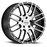 P6A 18X8 5-112 40P C72 BLACK MCH