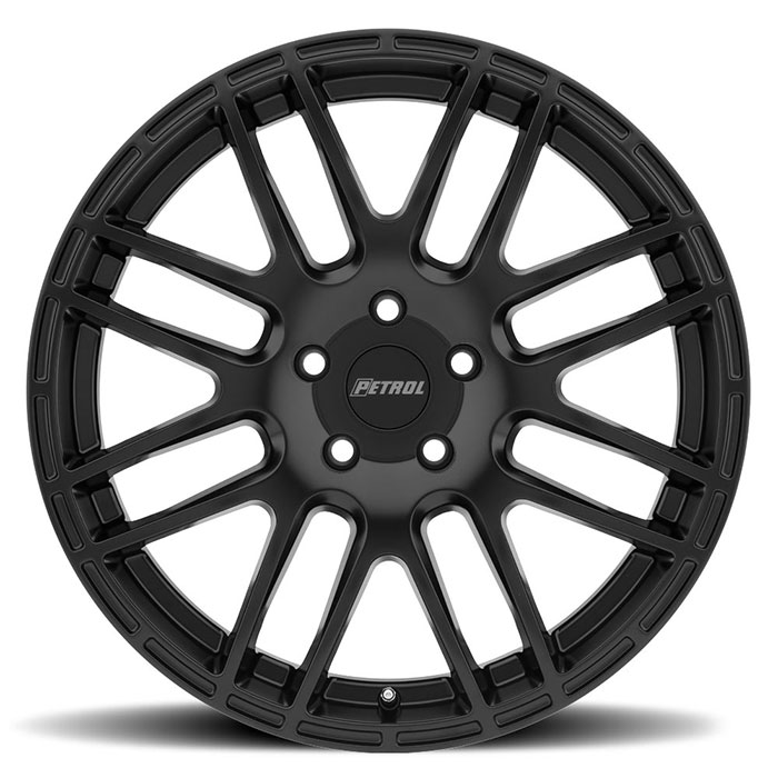 P6A 17X7.5 5-108 40P C72 MATTE BLACK