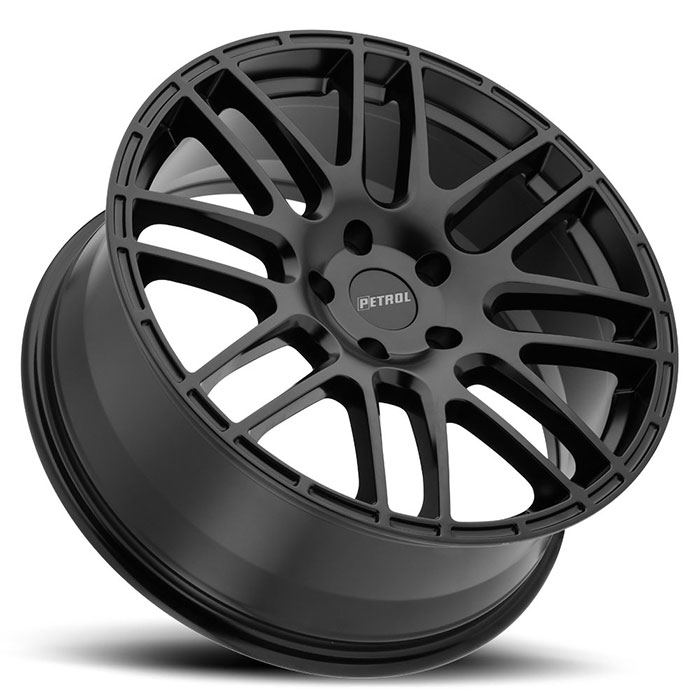 P6A 17X7.5 5-110 40P C72 MATTE BLACK
