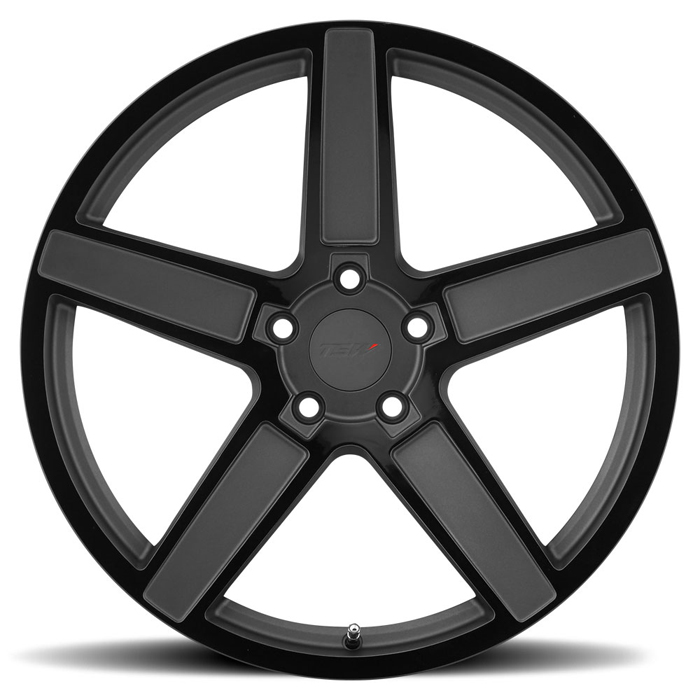 TSW 2010ASC255112B72 - Ascent 20x10 5x112 ET25 CB72.6 Matte Gunmetal with Gloss Black Face