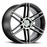 TSW 2205AUT355130M84 - Autograph 22x10.5 5x130 ET35 CB84.1 Semi Gloss Black with Mirror Cut Face & Translucent Clear