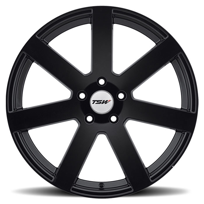 TSW 1895BAR355112M72 - Bardo 18x9.5 5x112 ET35 CB72.6 Matte Black