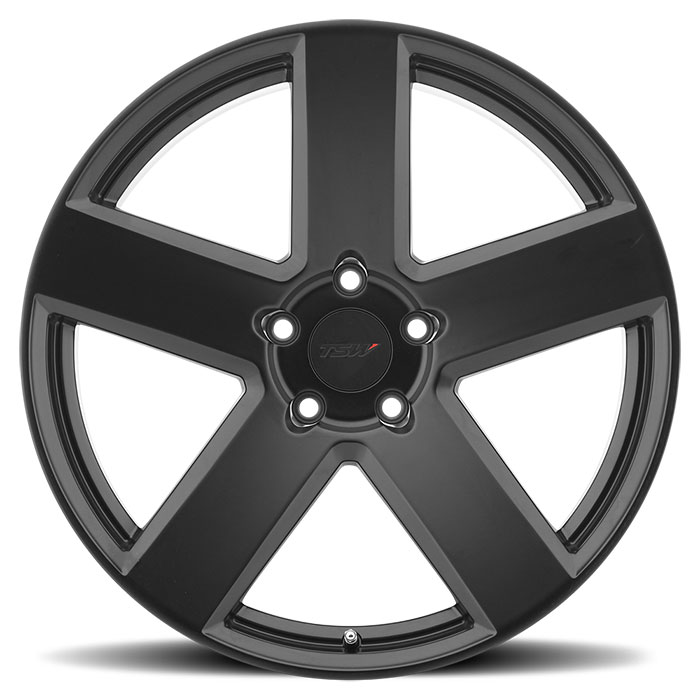 BRISTOL 18X8.5 5-112 32P C72 MATTE BLACK