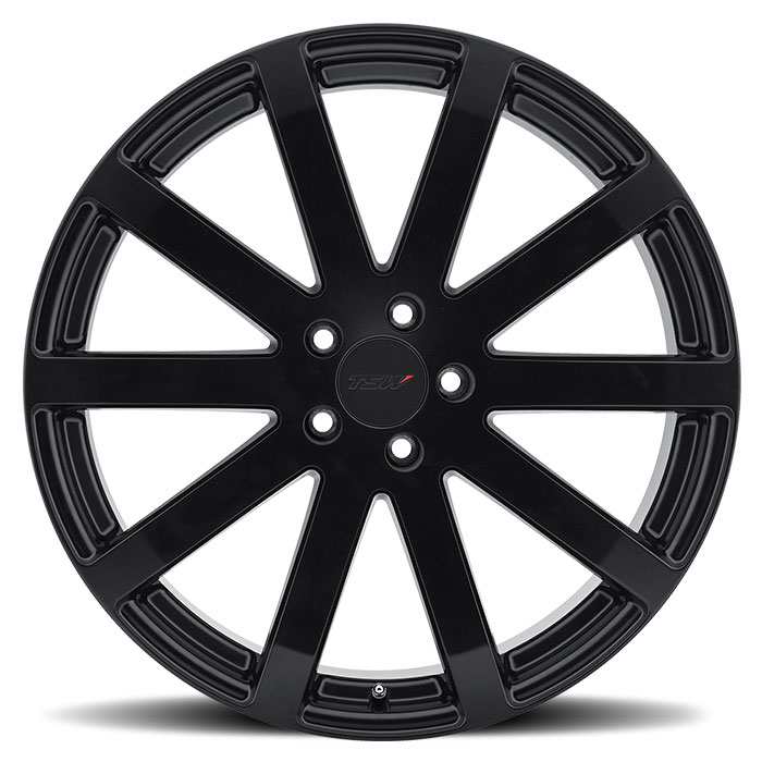 BROOKLANDS 18X8 5-112 45P C72 MATTE BLACK