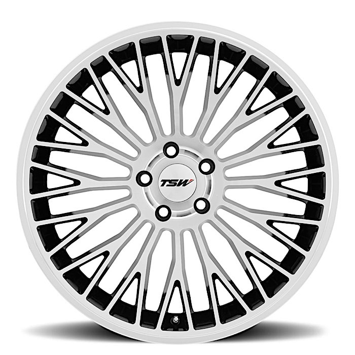 CASINO 19X8.5 5-120 35P C76 GLOSS BLACK W/MIRROR CUT FACE