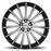 TSW 1895CHC355120B76 - Chicane 18x9.5 5x120 ET35 CB76.1 Gloss Black with Mirror Cut Face