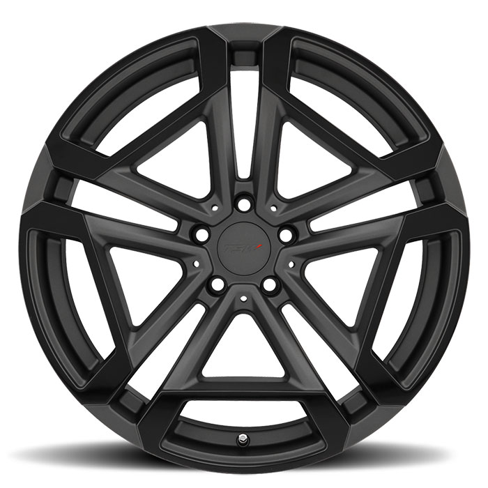 TSW 1905CRC275120G76 - Circuit 19x10.5 5x120 ET27 CB76.1 Matte Gunmetal with Gloss Black Face