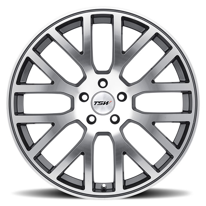 DONINGTON 17X7 4-100 40P C72 GUNMETAL MCH