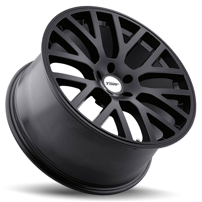 TSW 2085DON155120M76 - Donington 20x8.5 5x120 ET15 CB76.1 Matte Black