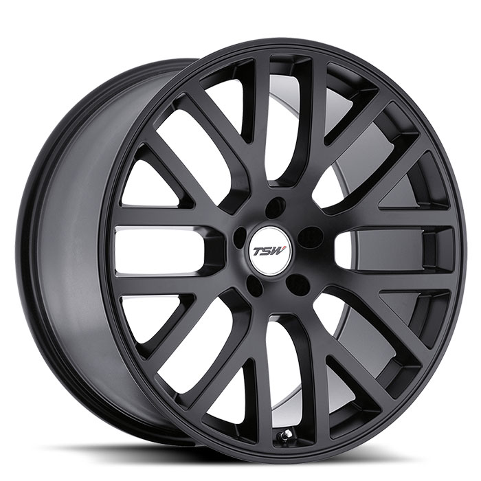 TSW 2290DON405114M76 - Donington 22x9 5x114.3 ET40 CB76.1 Matte Black