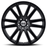 GATSBY 20X8.5 5-120 35P C76 MATTE BLACK