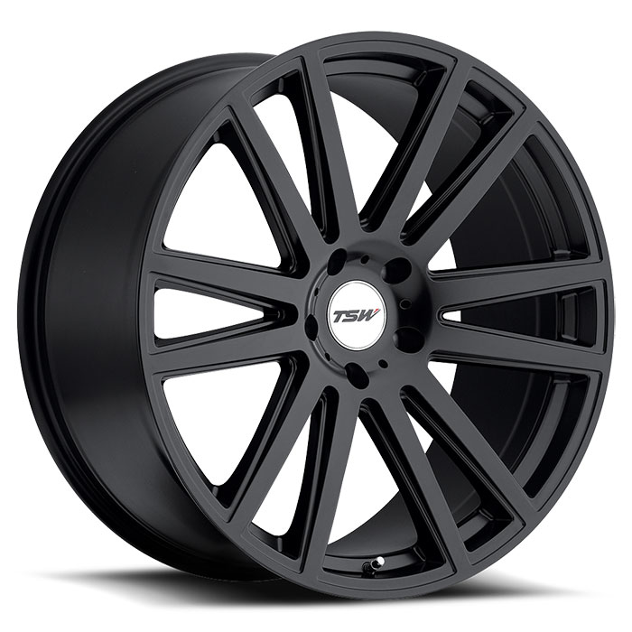 TSW 2290GAT355120M76 - Gatsby 22x9 5x120 ET35 CB76.1 Matte Black