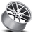 GENEVA 19X8.5 5-120 35P C76 MATTE TITANIUM SILVER