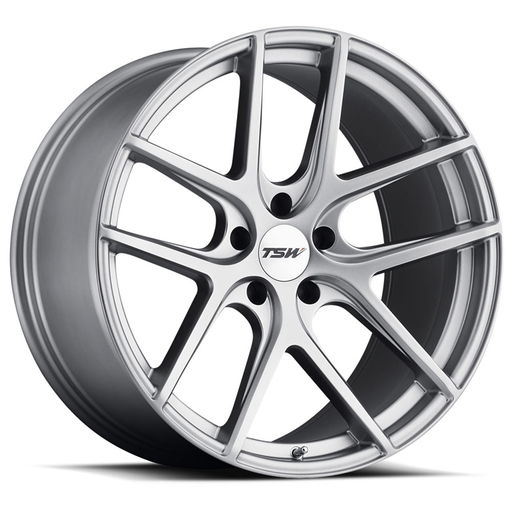 GENEVA 18X8 5-114.3 35P C76 MATTE TITANIUM SILVER