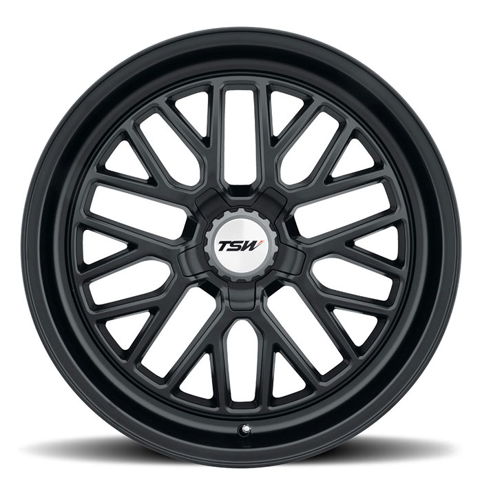 TSW 2010HCK405120B76 - Hockenheim S 20x10 5x120 ET40 CB76.1 Semi Gloss Black