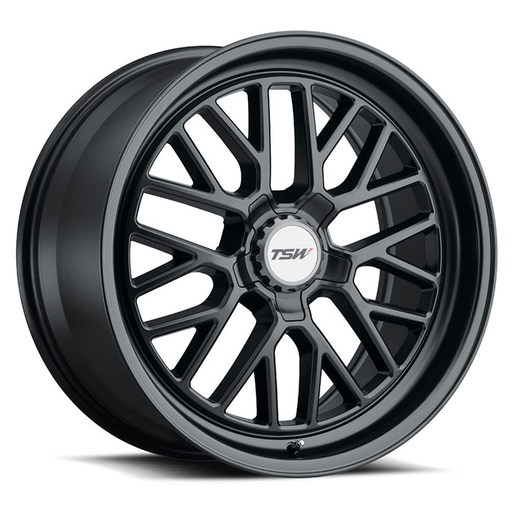 TSW 2010HCK255112B66 - Hockenheim S 20x10 5x112 ET25 CB66.6 Semi Gloss Black