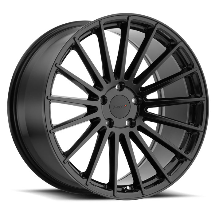 LUCO 18X8.5 5-114.3 30P C76 GLOSS BLACK