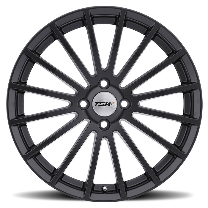 MALLORY 17X7 4-100 40P C72 MATTE BLACK