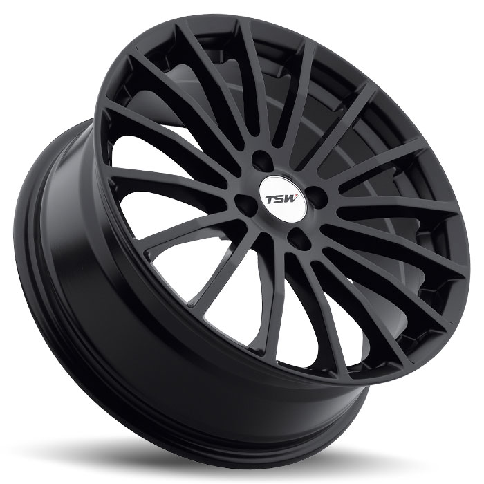 MALLORY 17X7 4-100 40P C72 MATTE BLACK