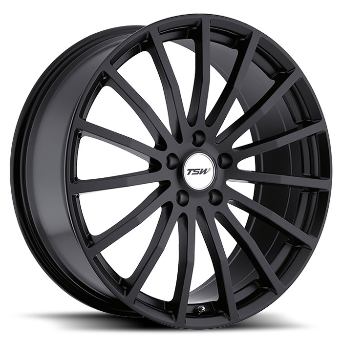 MALLORY 18X8 5-112 32P C72 MATTE BLACK