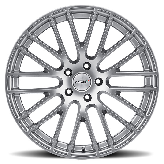 MAX 19X8.5 5-112 43P C72 HYPER SILVER