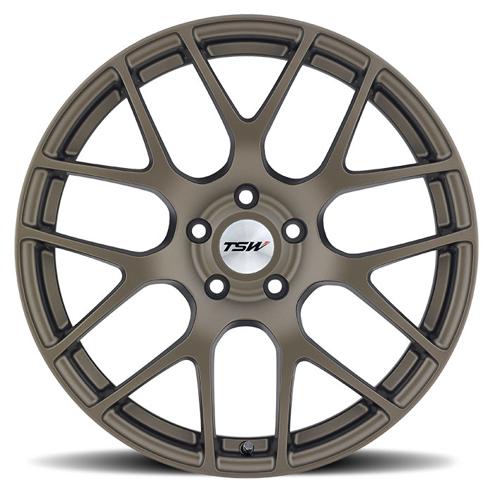 TSW 2085NUR205114Z76 - Nurburgring 20x8.5 5x114.3 ET20 CB76.1 Matte Bronze