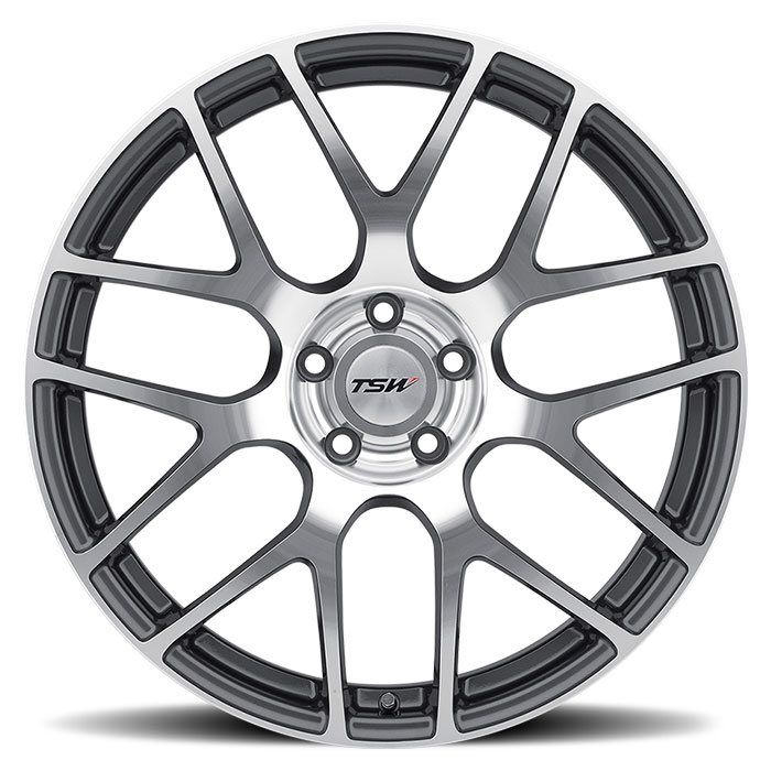 NURBURGRING 17X8 5-114.3 35P C76 GUNMETAL MCH