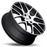 TSW 1780NUR405110S72 - Nurburgring 17x8 5x110 ET40 CB72.6 Gunmetal with Mirror Cut Face