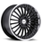 TSW 1895SIL205114B76 - Silverstone 18x9.5 5x114.3 ET20 CB76.1 Gloss Black with Mirror Cut Lip