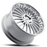 TSW 1980SIL405110S72 - Silverstone 19x8 5x110 ET40 CB72.6 Silver with Mirror Face & Lip