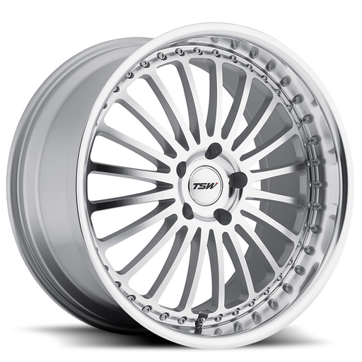 SILVERSTONE 18X8 5-120 35P C76 SILVER - MCH LIP