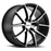 TSW 2010SPT255120B76 - Sprint 20x10 5x120 ET25 CB76.1 Gloss Black with Mirror Cut Face