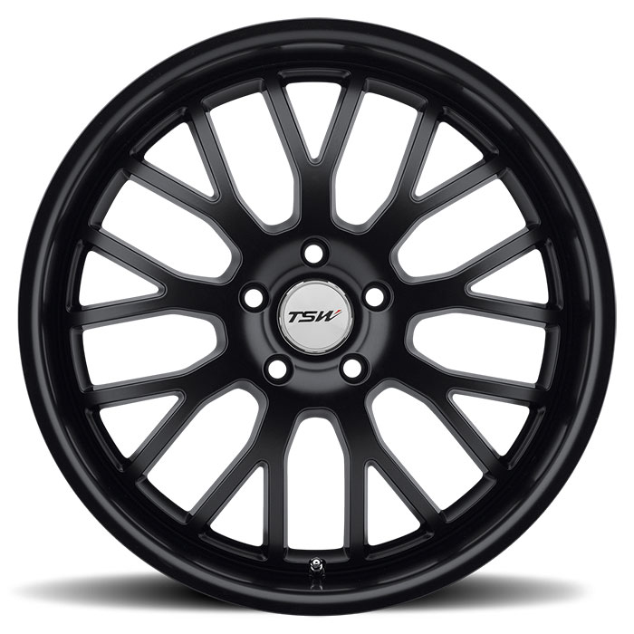 TREMBLANT 18X8 5-112 32P C72 MATTE BLACK