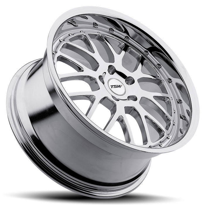 TSW 2010VAL545112C72 - Valencia 20x10 5x112 ET54 CB72.6 Chrome