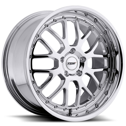 TSW 1995VAL205120C76 - Valencia 19x9.5 5x120 ET20 CB76.1 Chrome