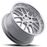 VALENCIA 19X9.5 5-112 40P C72 SILVER MCH