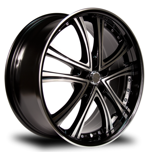 ALLURE 17X7 5-114.3 45P C73.1 BLACK MCH