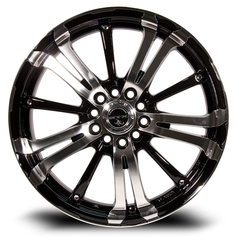 ARSENIC 17X7 5-100/114.3 42P C73.1 BLACK MACHINED