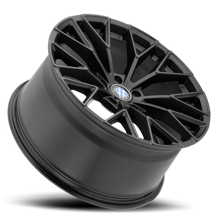 ANTLER 20X10.5 5-120 25P C72.6 MATTE BLACK - BLACK FACE