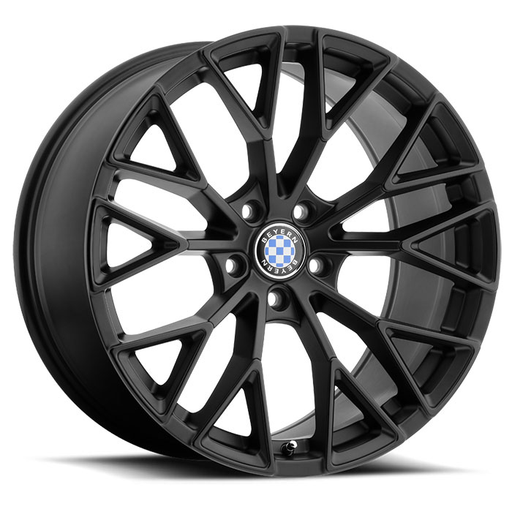 ANTLER 19X9 5-120 15P C72.6 MATTE BLACK - BLACK FACE