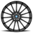 AVIATIC 18X9.5 5-120 15P C72.6 MATTE GUNMETAL- BLACK LIP