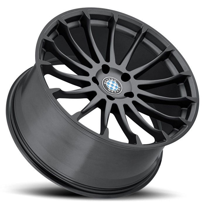 AVIATIC 19X9.5 5-120 15P C72.6 MATTE GUNMETAL- BLACK LIP