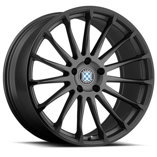 AVIATIC 17X8 5-120 35P C72.6 MATTE GUNMETAL- BLACK LIP