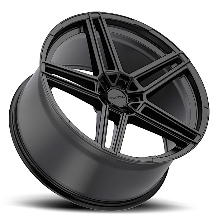 GERADE 22X9 5-120 C72.6 MATTE BLACK