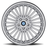 MULTI 19X9.5 5-120 15P C72.6 SILVER MCH