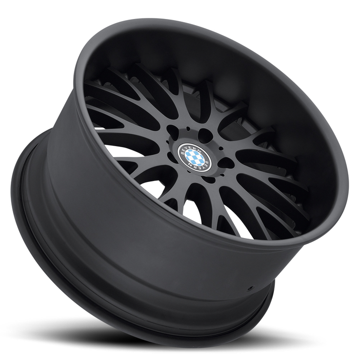 MUNICH 18X9.5 5-120 45P C72.6 MATTE BLACK