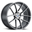 RITZ 18X9.5 5-120 25P C74.1 GLOSS GUNMETAL W/BRUSHED FACE