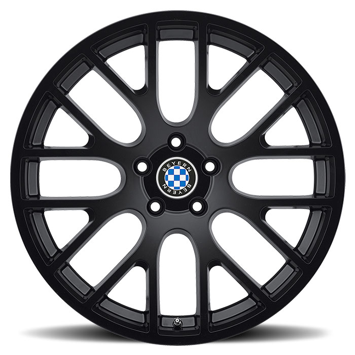 SPARTAN 19X8.5 5-120 15P C72.6 MATTE BLACK