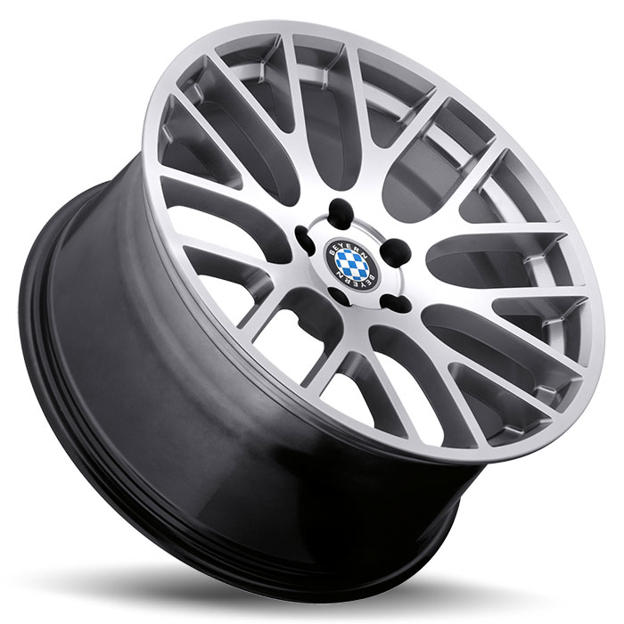 SPARTAN 18X9.5 5-120 15P C72.6 HYPER SILVER